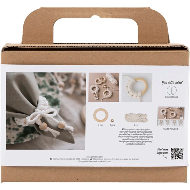 Mini DIY Kit - Macram - Servietring