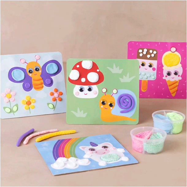 DIY Kit - Modellering - Dekorationsplade