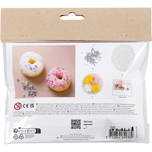 Mini DIY Kit - Modellering - Donuts