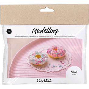 Mini DIY Kit - Modellering - Donuts