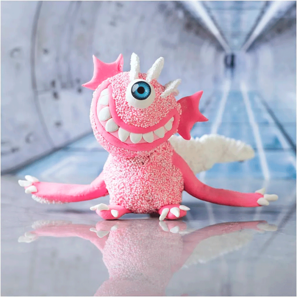 Mini DIY Kit - Modellering - Monster Sally