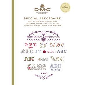 DMC - Minimotiver til broderi - ABC