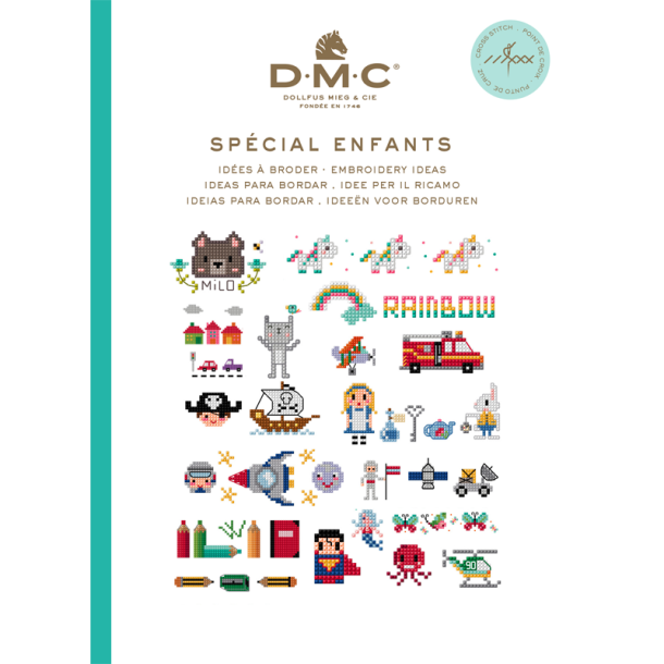 DMC - Minimotiver til broderi - Brn