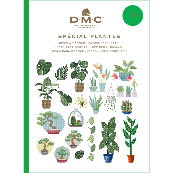 DMC - Minimotiver til broderi - Planter