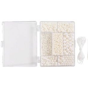 DIY Mix Smykker - Halskde og armbnd - Hvid perlemor