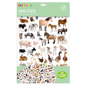 Playbox - Dyreklisterm�rker - 6 ark