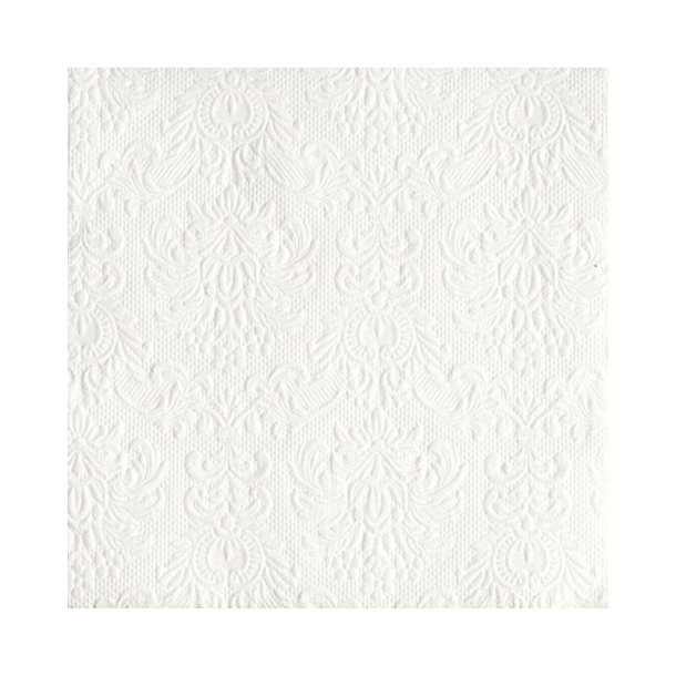 Ambiente - Frokostservietter - Elegance White - 15stk
