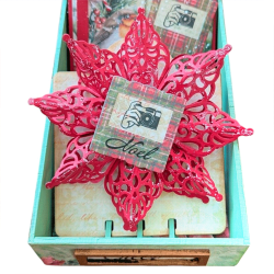 Elizabeth Craft Designs - Die - Festive Star / Festlig stjerne
