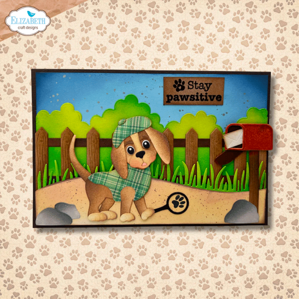 FORUDBESTILLING!!! - Elizabeth Craft Designs - Die - Garden edges and fence / Have med hegn