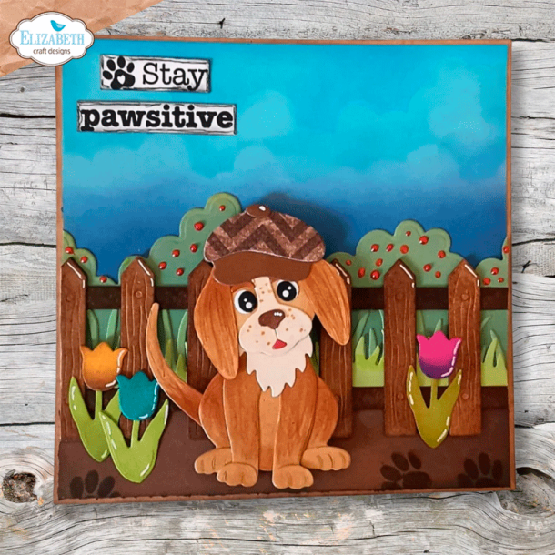 FORUDBESTILLING!!! - Elizabeth Craft Designs - Die - Garden edges and fence / Have med hegn