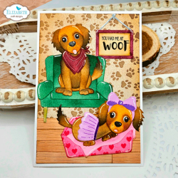 FORUDBESTILLING!!! - Elizabeth Craft Designs - Die - Dogs / Hunde