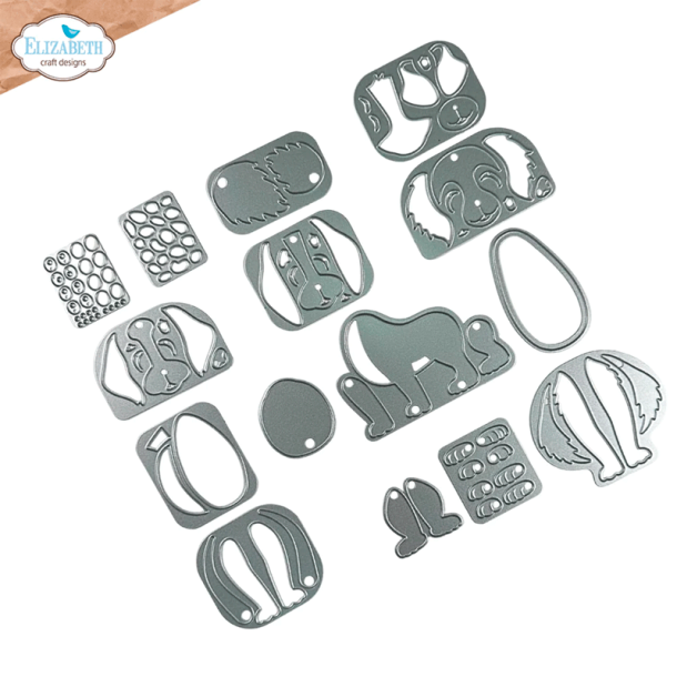 FORUDBESTILLING!!! - Elizabeth Craft Designs - Die - Dogs / Hunde