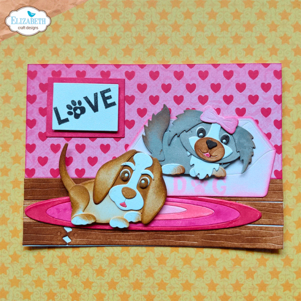 FORUDBESTILLING!!! - Elizabeth Craft Designs - Die - Dog accessories / Hundetilbeh�r