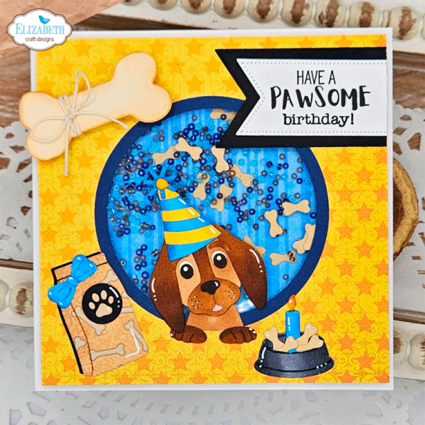 FORUDBESTILLING!!! - Elizabeth Craft Designs - Die - Dog accessories / Hundetilbeh�r