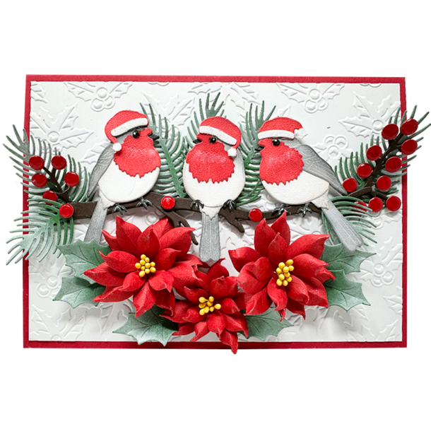 Elizabeth Craft Designs - Dies - Winter Greenery /Vintergrnt