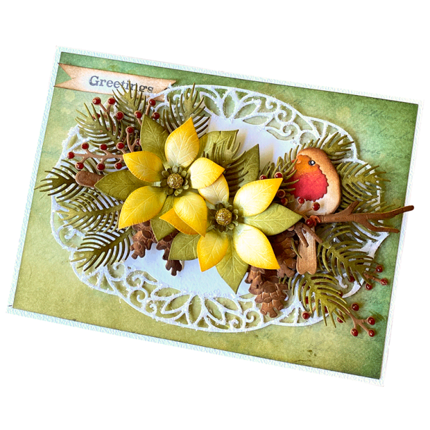 Elizabeth Craft Designs - Dies - Winter Greenery /Vintergrnt