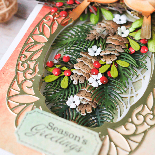 Elizabeth Craft Designs - Dies - Winter Greenery /Vintergrnt