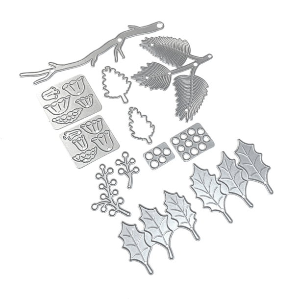 Elizabeth Craft Designs - Dies - Winter Greenery /Vintergrnt