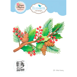 Elizabeth Craft Designs - Dies - Winter Greenery /Vintergrnt