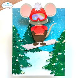 Elizabeth Craft Designs - Dies - Lille mus vintertilbehr