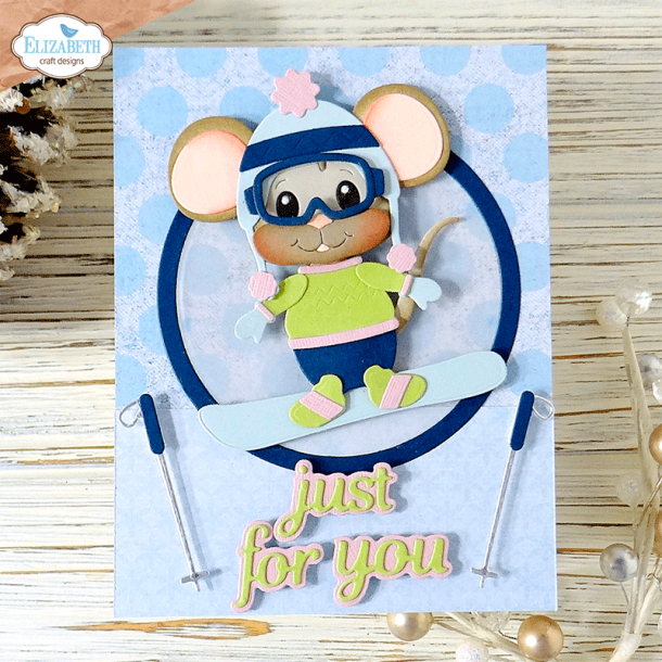 Elizabeth Craft Designs - Dies - Lille mus vintertilbehr
