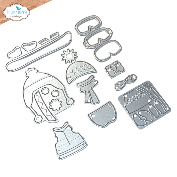 Elizabeth Craft Designs - Dies - Lille mus vintertilbehr