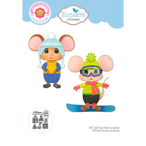 Elizabeth Craft Designs - Dies - Lille mus vintertilbeh�r