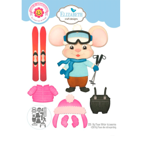 Elizabeth Craft Designs - Dies - Stor mus vintertilbeh�r