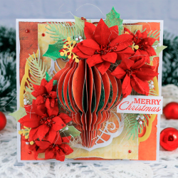 Elizabeth Craft Designs - Dies - Festive Ornaments / Festlige Julekugler