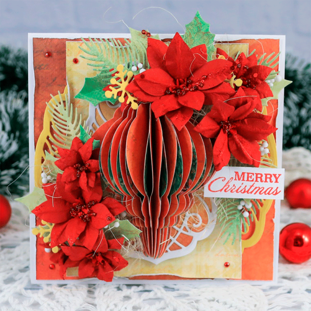 Elizabeth Craft Designs - Dies - Festive Ornaments / Festlige Julekugler