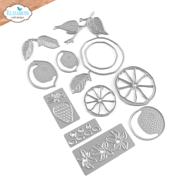 Elizabeth Craft Designs - Dies - Fresh Fruit / Frisk frugt