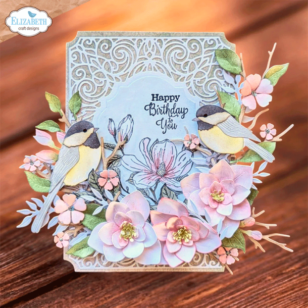 Elizabeth Craft Designs - Dies - Chickadee / Mejse
