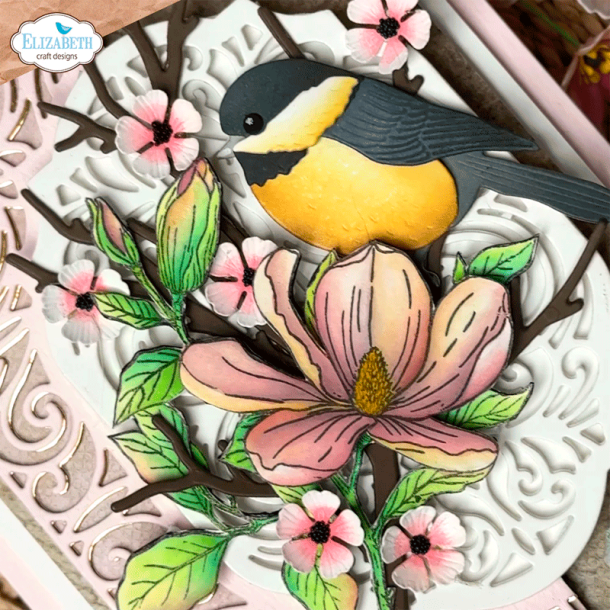 Elizabeth Craft Designs - Dies - Chickadee / Mejse