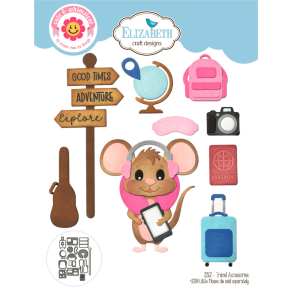 Elizabeth Craft Designs - Dies - Travel Accessories / Rejsetilbeh�r