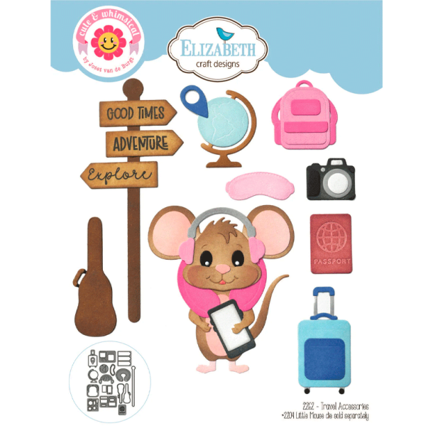 Elizabeth Craft Designs - Dies - Travel Accessories / Rejsetilbehr