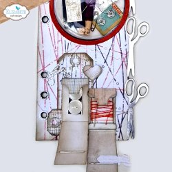 Elizabeth Craft Designs - Dies - Sidekick Planner Essentials 28 - File Folder Page