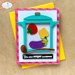 Elizabeth Craft Designs - Dies - Kogegryde med grntsager