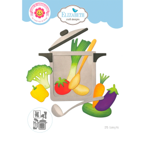 Elizabeth Craft Designs - Dies - Kogegryde med gr�ntsager