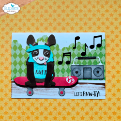 FORUDBESTILLING!!! - Elizabeth Craft Designs - Die - Skateboard