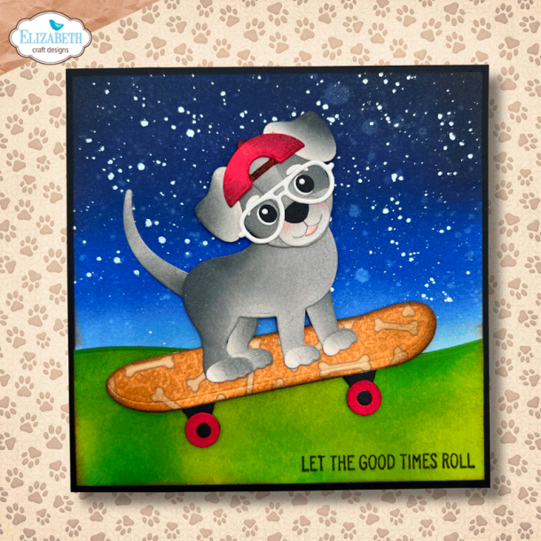 FORUDBESTILLING!!! - Elizabeth Craft Designs - Die - Skateboard
