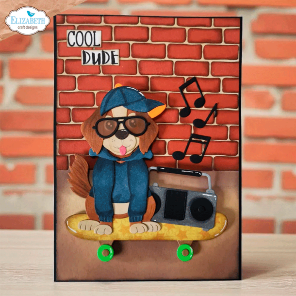 FORUDBESTILLING!!! - Elizabeth Craft Designs - Die - Skateboard