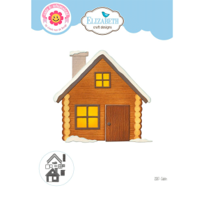 Elizabeth Craft Designs - Dies - Tr�hytte