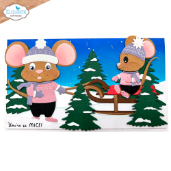 Elizabeth Craft Designs - Dies - Vinterlandskab og klk