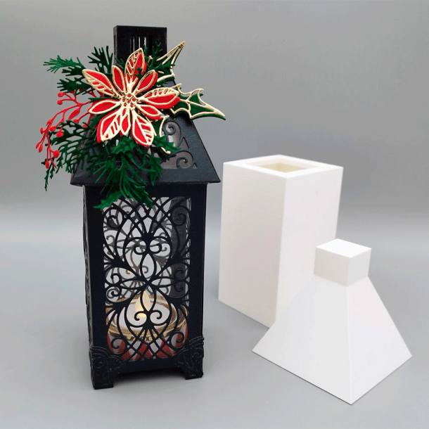 Hjlpeklods - Elizabeth Craft Lanterne - 2275 - 4 dele