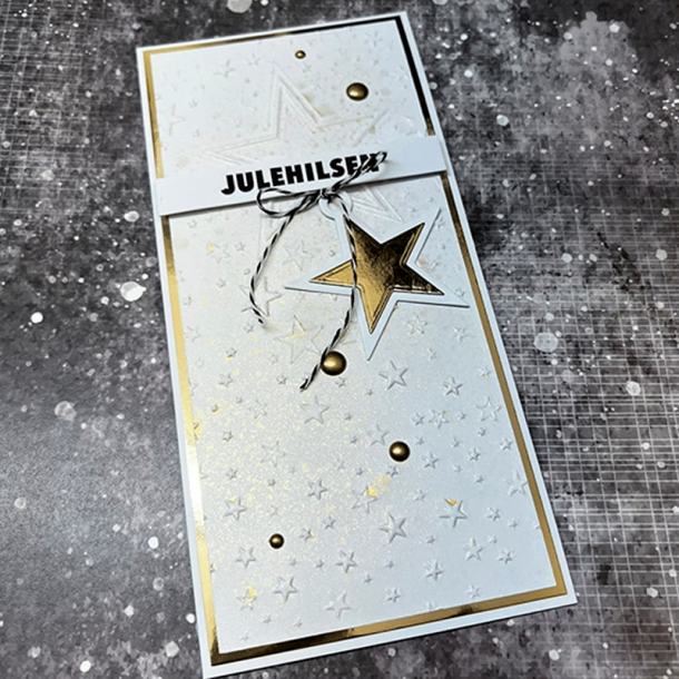 Design5 - 3D Embossingfolder A5 - Stjernehimmel