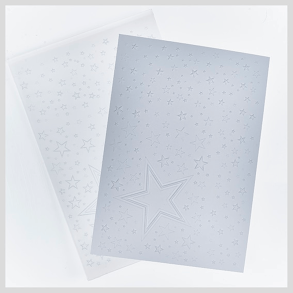 Design5 - 3D Embossingfolder A5 - Stjernehimmel