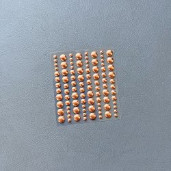 Simple and basic - Enamel Dots - Metallisk Kobber / Matte -SBA030