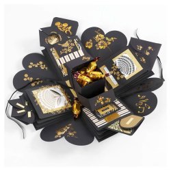 Explosion box / Eksplosionsske - Sort