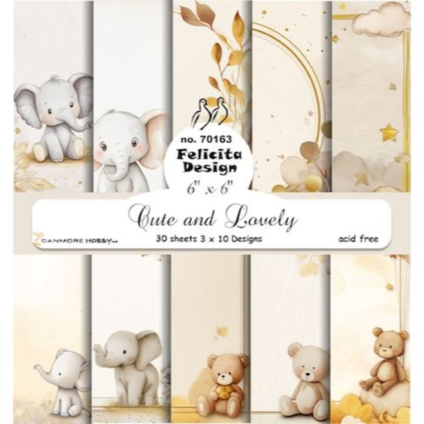 Felicita Design - Blok 6'' - Cute and Lovely / Nuttet og k�rligt