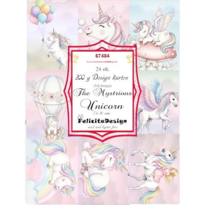 Felicita Design - Toppers - The Mysterious Unicorn / Den mystiske enhj�rning